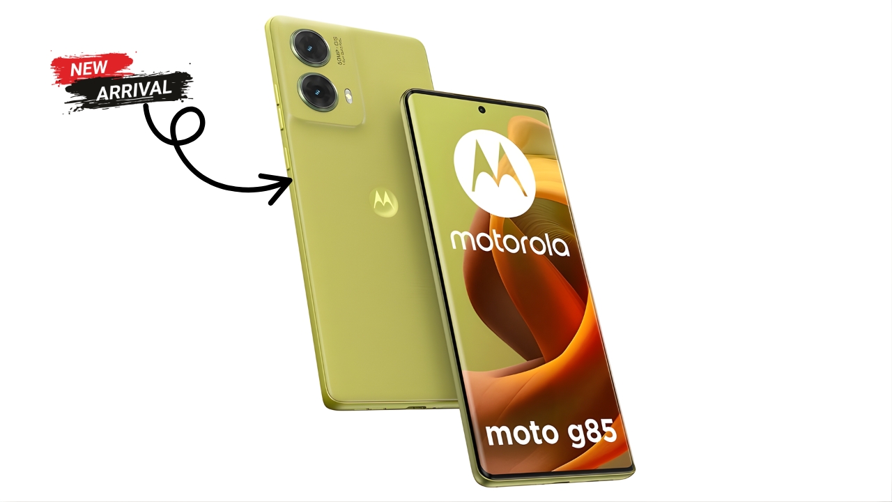 Motorola G85 5G Unveiled – Premium Curved Display, 50MP Camera and Smooth 5G Performance