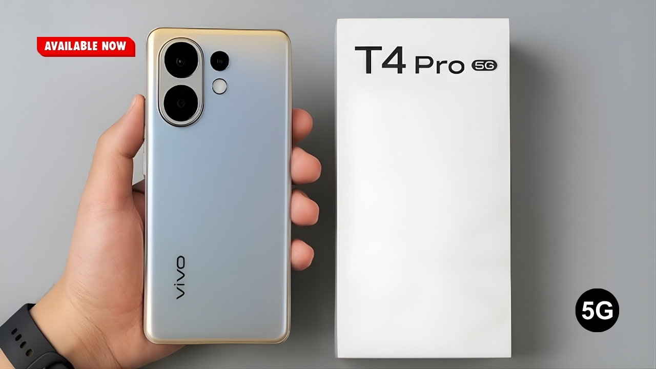 Vivo T4 Pro 5G Unveiled – Powerful 20GB RAM, Stunning 50MP Camera and 90W Fast Charging